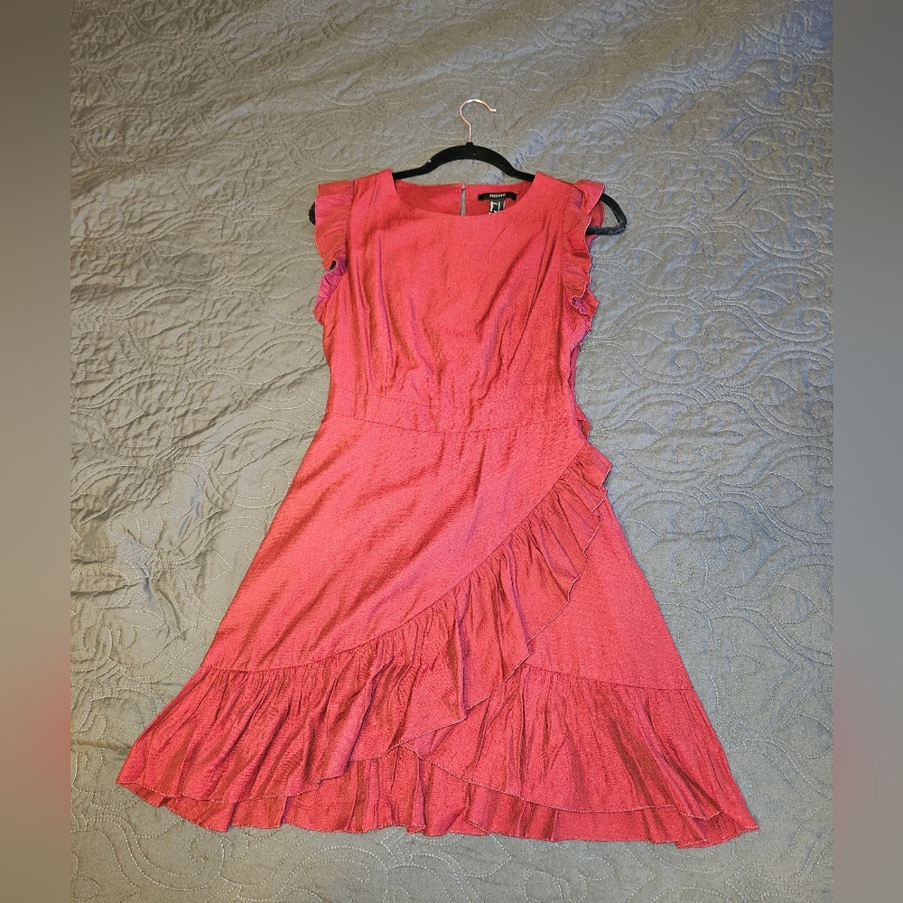 Ruffled Wrap Dress